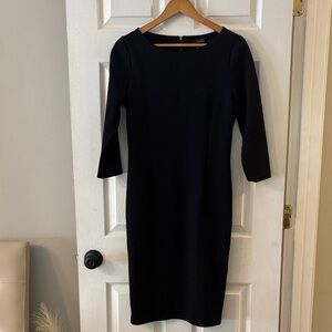 The Limited Elegant Black Long Sleeve Dress